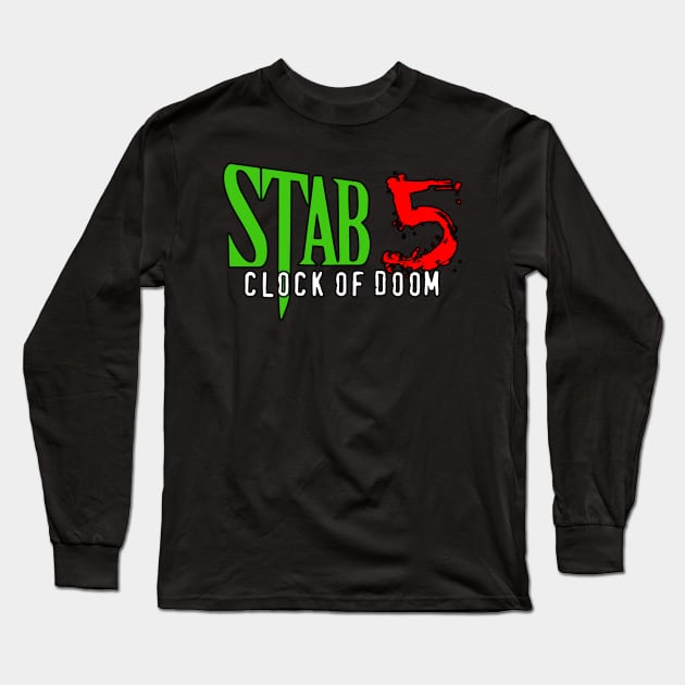 Stab 5: Clock of Doom Long Sleeve T-Shirt by StabMovies